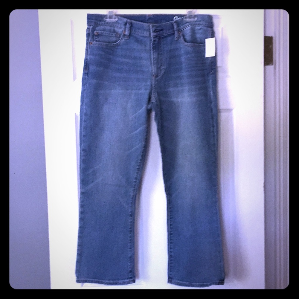 GAP cropped jeans size 31r